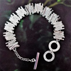 Crossed Lines Bracelet
