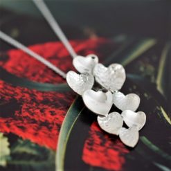 Love Heart Cluster Pendant